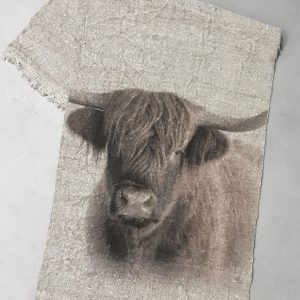 Wanddoek hooglander kleur 300x300