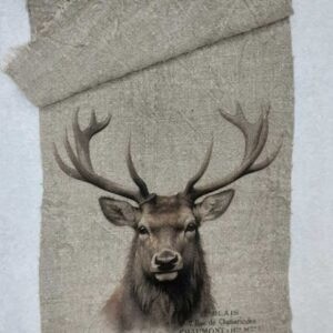 Wanddoek rendier gekleurd b 300x300